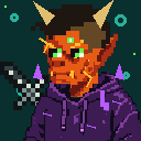 Hashbits Monster #6, a Magma Fiend